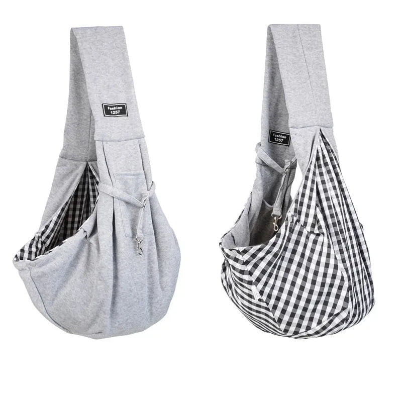 Folding cat messenger backpack with breathable mesh panels in multiple colour options
