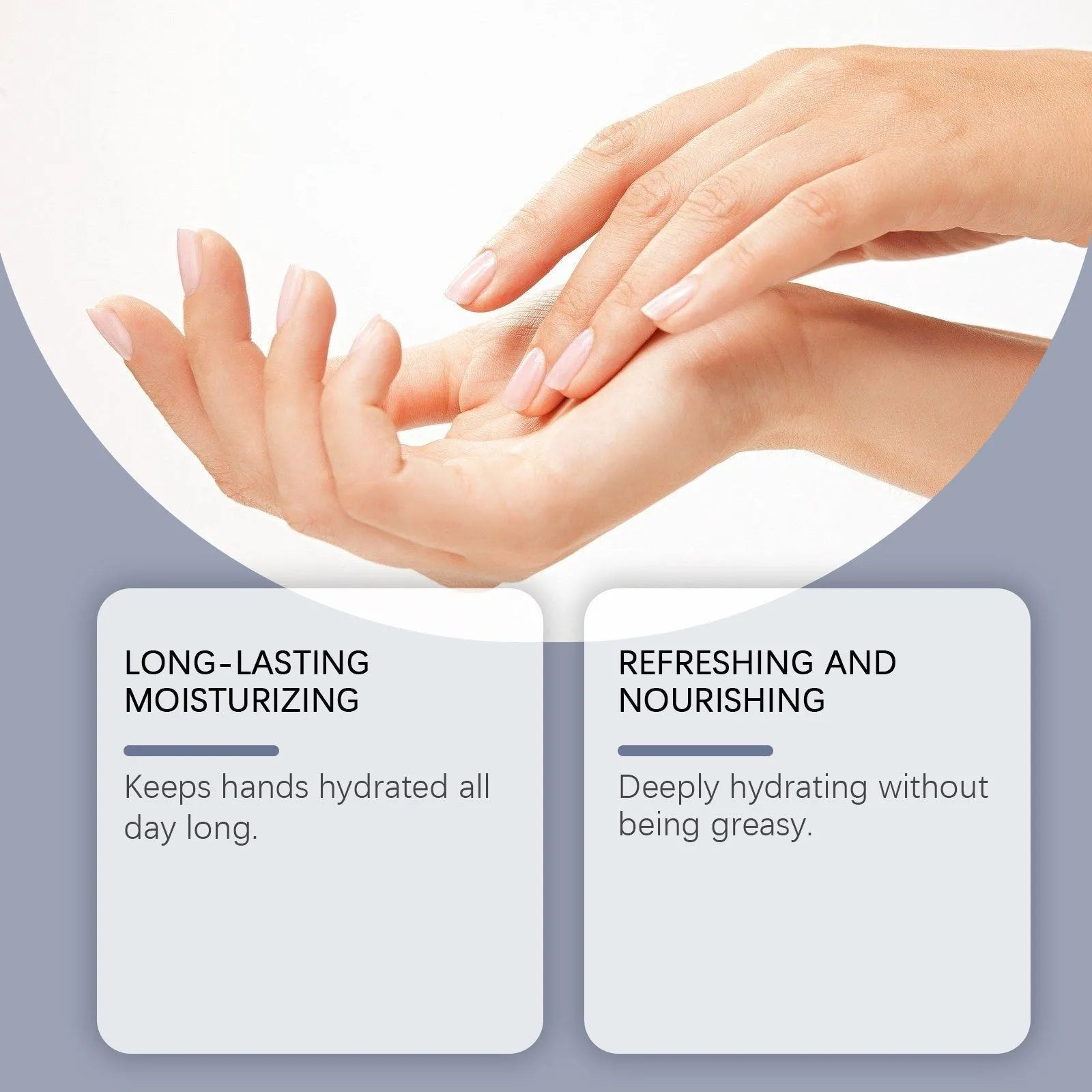 30g tube of moisturising fragrance hand cream with glycerin and hyaluronic acid