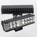 Black aluminium 7-inch 60W LED strip work light with straight line shape