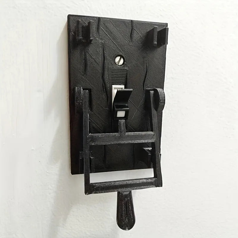 DZ1V1 mechanical switch plate with retro design for exposed installation