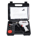 100W internal thermal handheld soldering gun with iron head and simple toolbox set