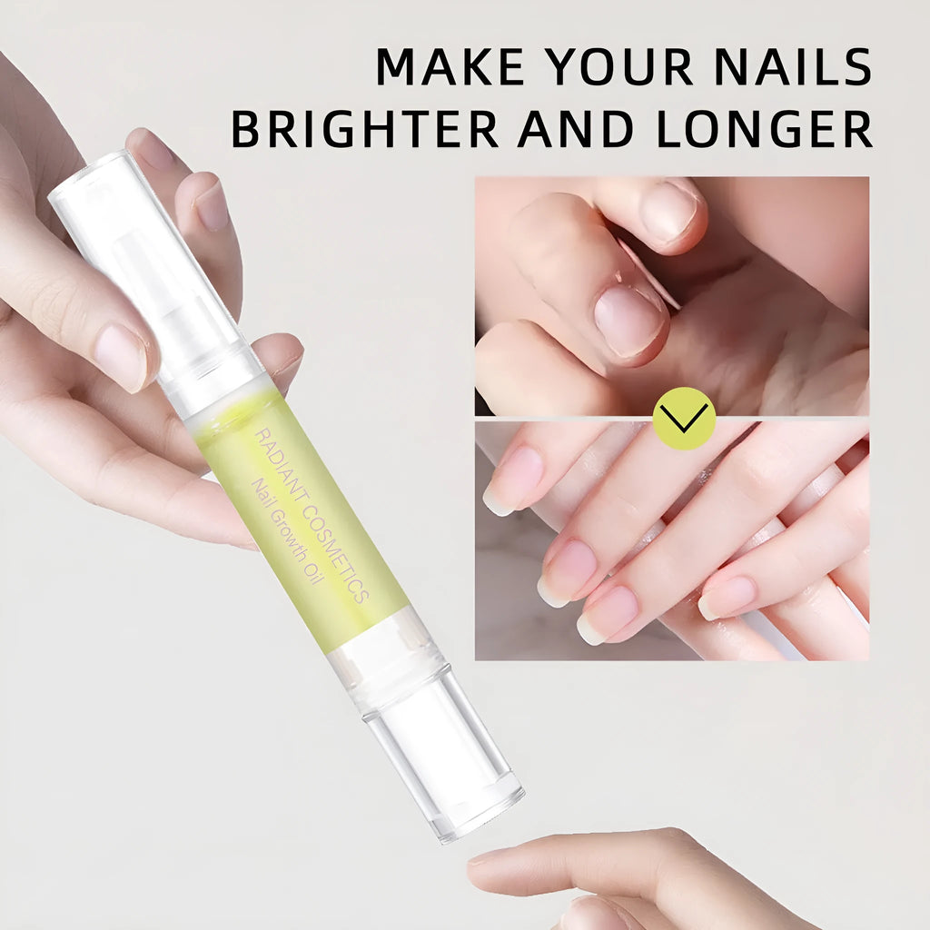 3ml nail growth oil bottle for export with wash-free treatment formula