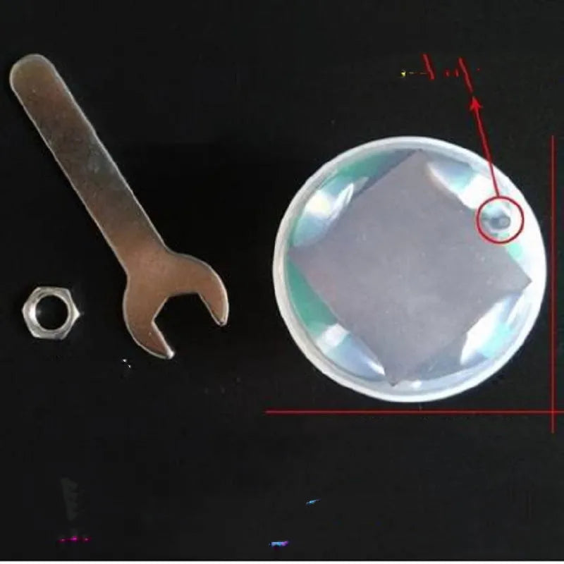 Solar valve light for automobile motorcycle electric vehicle tyre wheel hub 40x32mm 12V 3W luminous