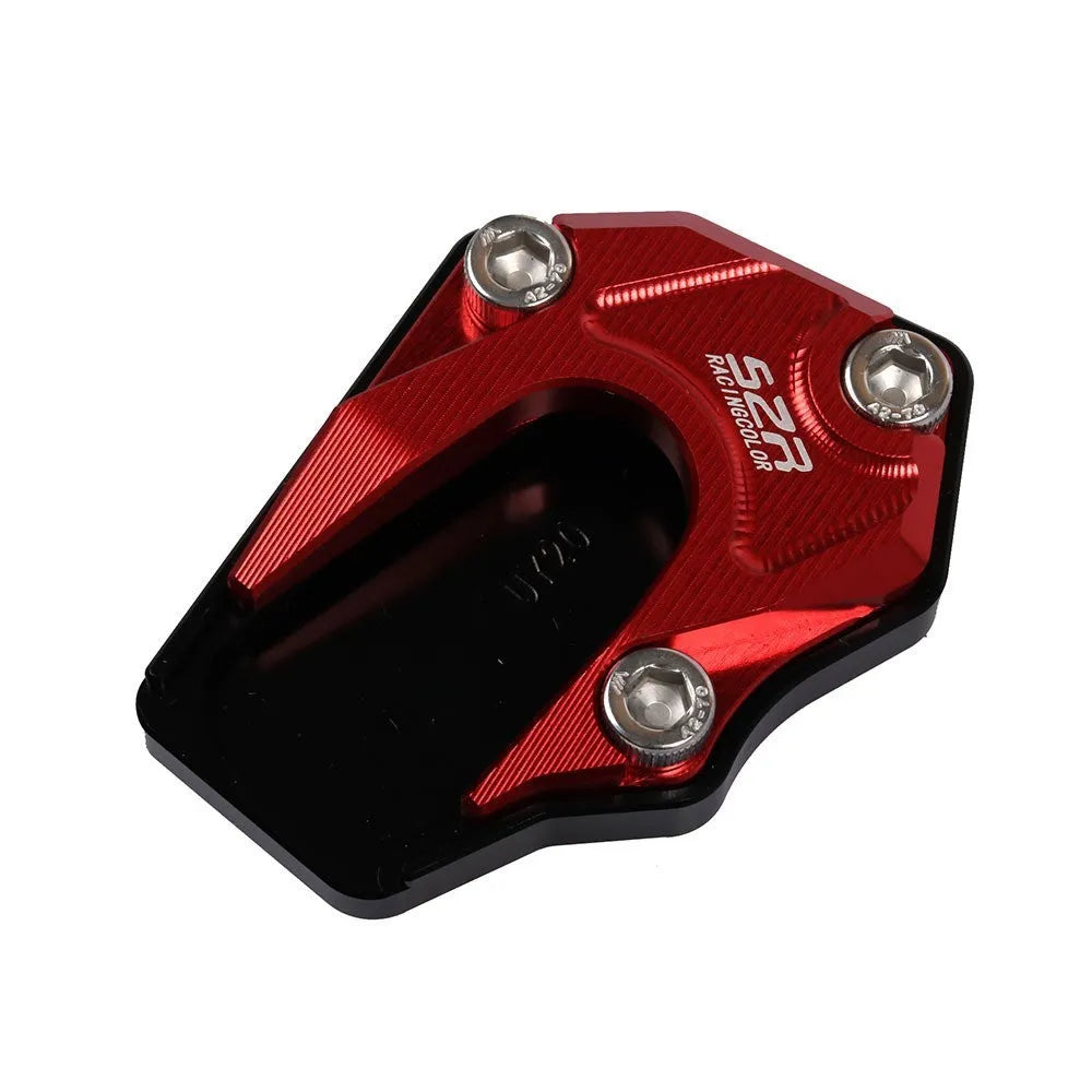 Aluminium alloy side support bracket for Honda S07 electric car in four colour options.