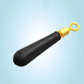Copper head rotating fishing float seat tackle with rubber and metal construction in three sizes