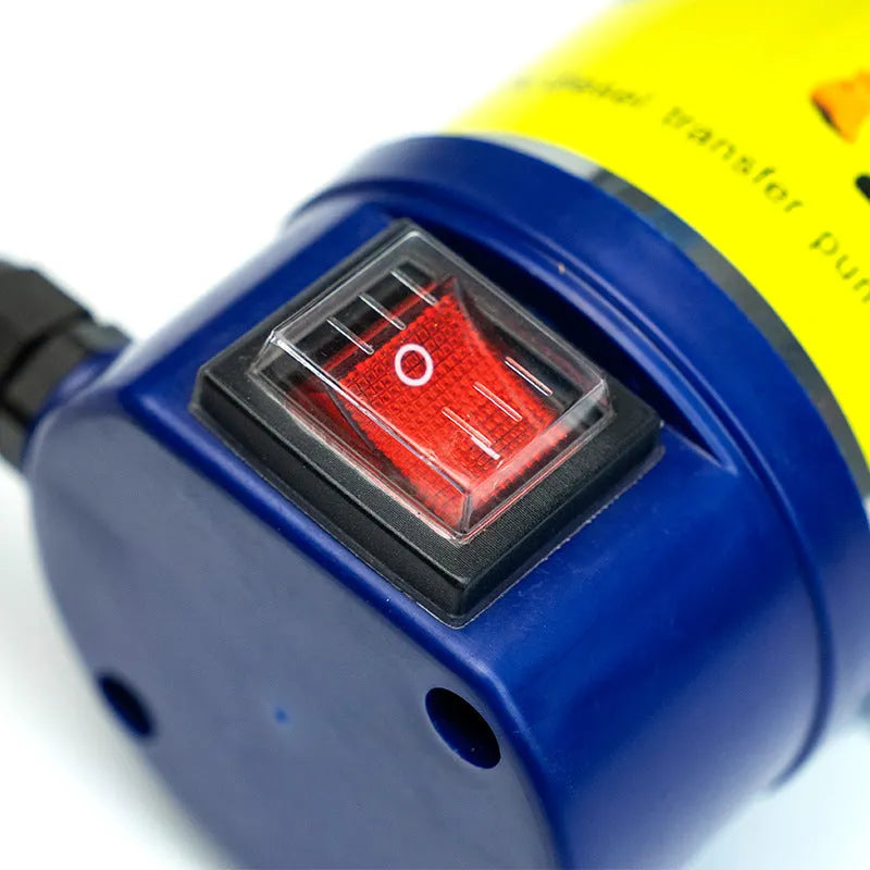Electric oil pump portable DC high power with 45m³/h flow and 8m head
