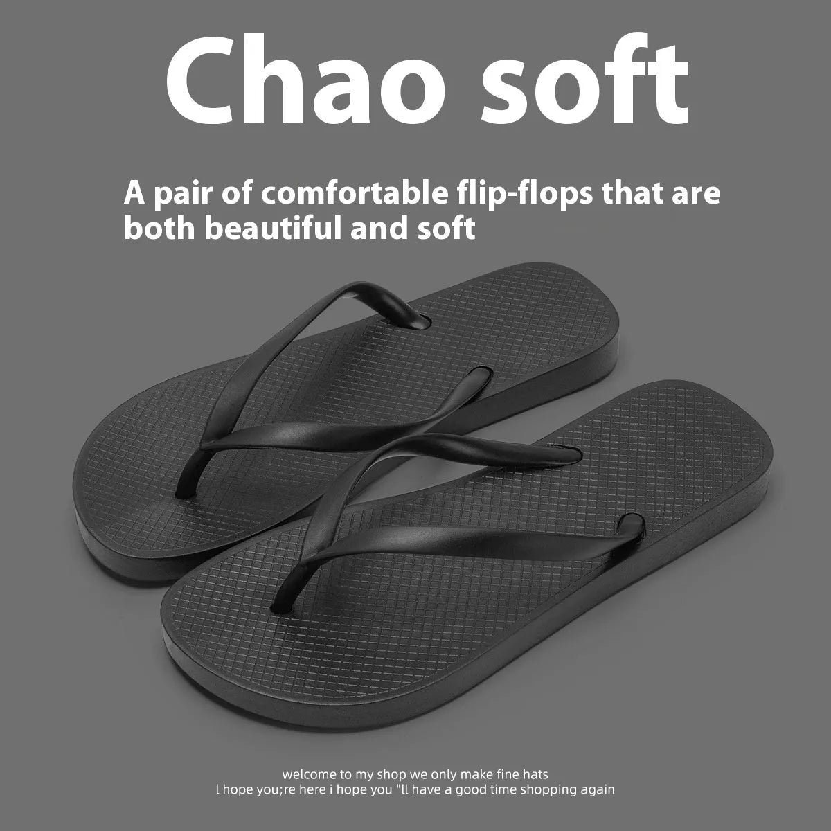 Foldable beach slippers with non-slip PVC soles shown in multiple colour options