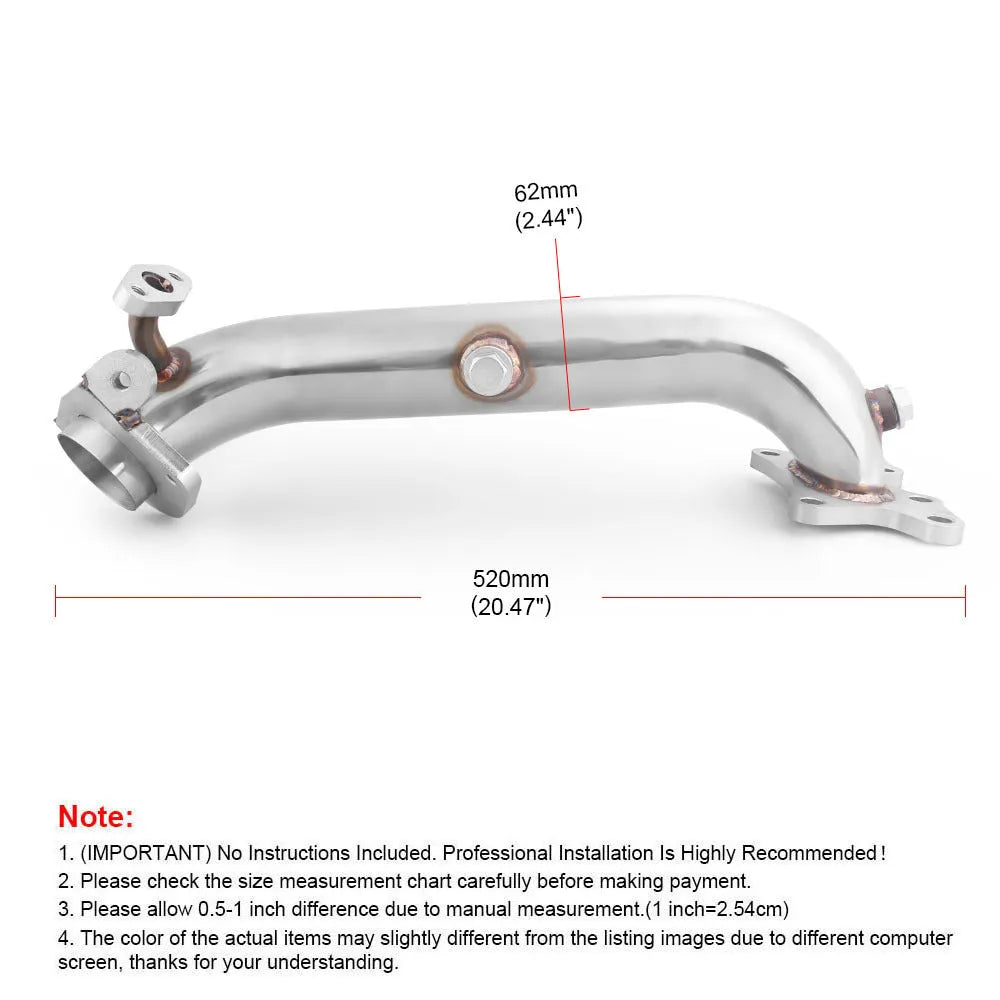 Stainless steel front exhaust pipe for 2006-2011 Honda Civic 1.8L direct fit car modification part