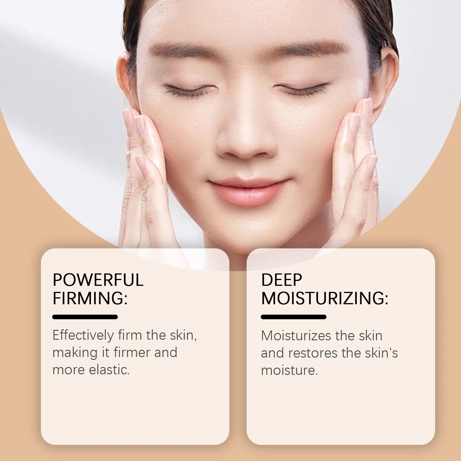 30ml anti-aging essence liquid bottle with dropper applicator for facial skincare