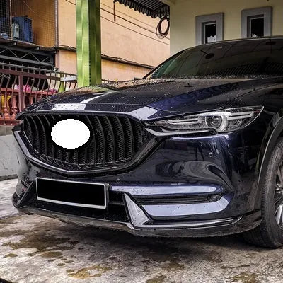 GT sports mesh grille for Mazda CX-5 second generation in black and silver trim options.