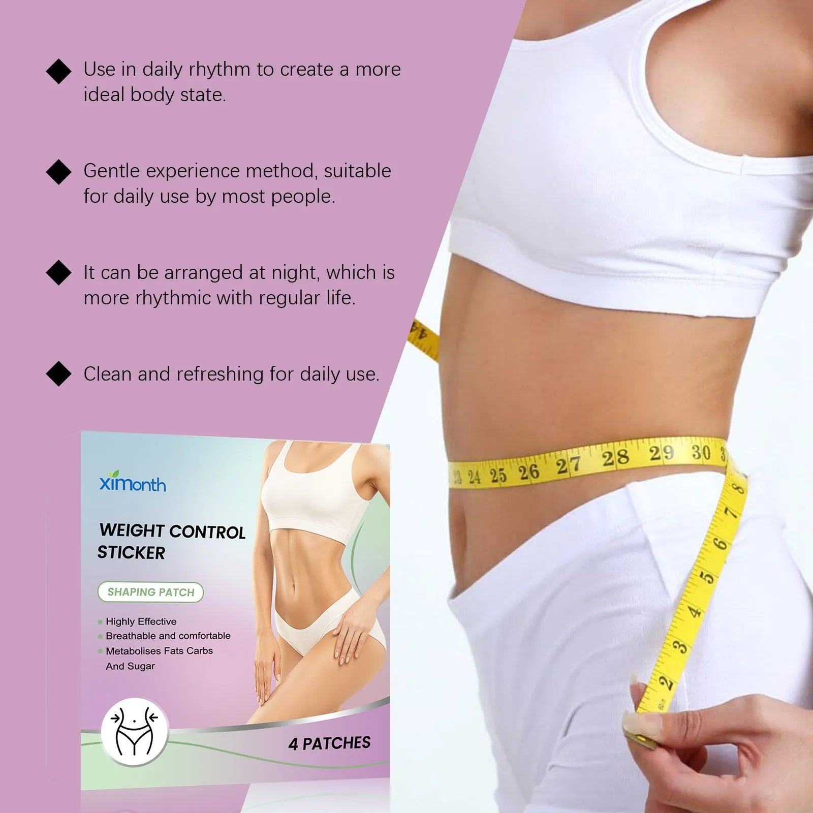 Pack of four microneedle adhesive skin care patches with aloe and mint ingredients.