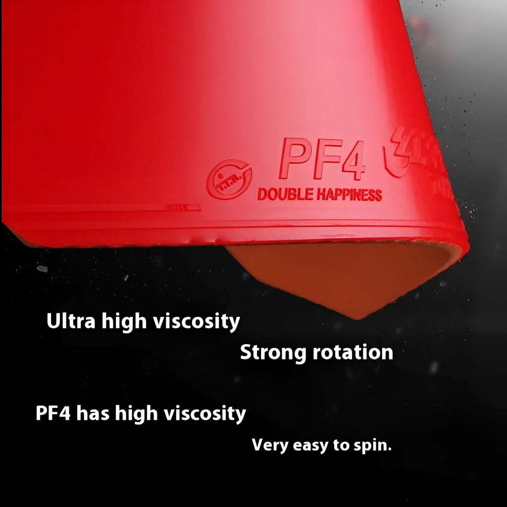 Fast Attack Sticky Classic-50 table tennis racket with anti-rubber in red or black, thick or medium-thick sponge options