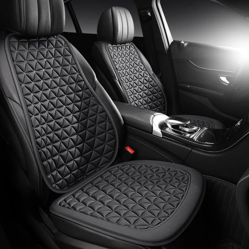 GM car seat cushion in MHS suspension wine red colour with flat sponge design