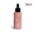Black bottle containing matte sun tanning liquid drops and tanning flash cream set.
