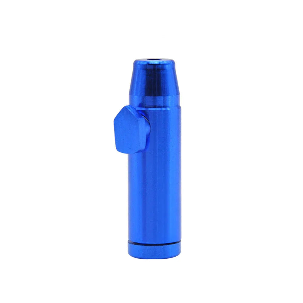 Aluminium alloy cigarette holder with bullet snuff design in multiple colour options