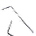 Direct plug-in metal tremolo crank arm for guitar in black, blue, gold, and silver colour options.
