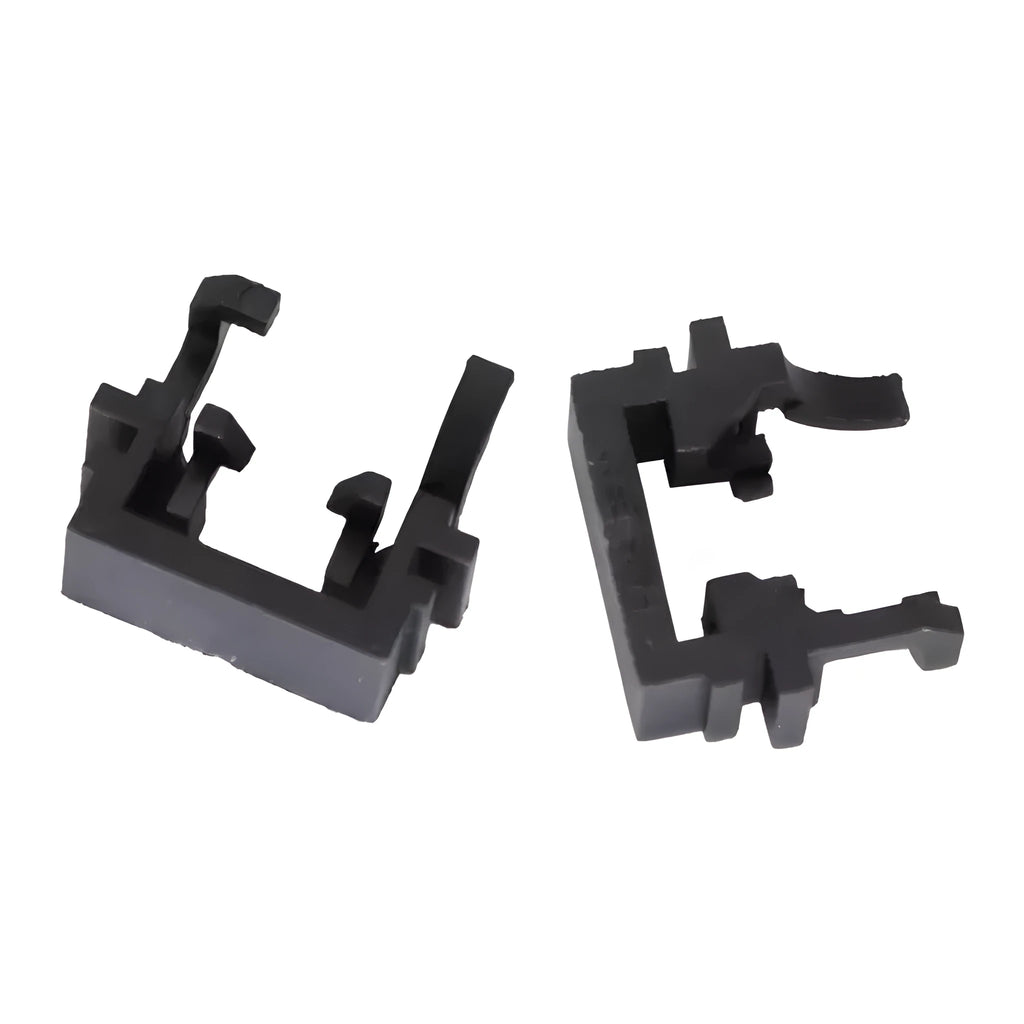 Black plastic LED headlight conversion holder for Ford cars, dimensions 30.7x10x26mm