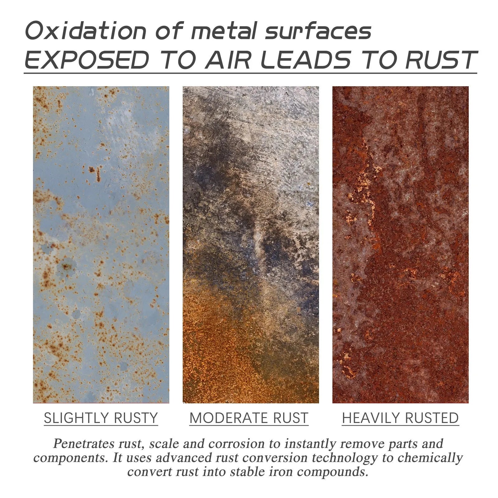 30ml anti rust conversion agent spray bottle for automobile hub rust treatment