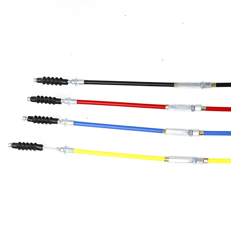Scrambling motorcycle ATV control cables 0.98m length in four colour options
