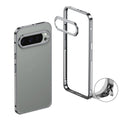 Aluminium alloy heat dissipation phone case for Google Pixel 9 Pro XL with bracket and half-pack design