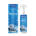 Snow melting and deicing spray 100ml bottle with spray nozzle for car windscreen ice removal