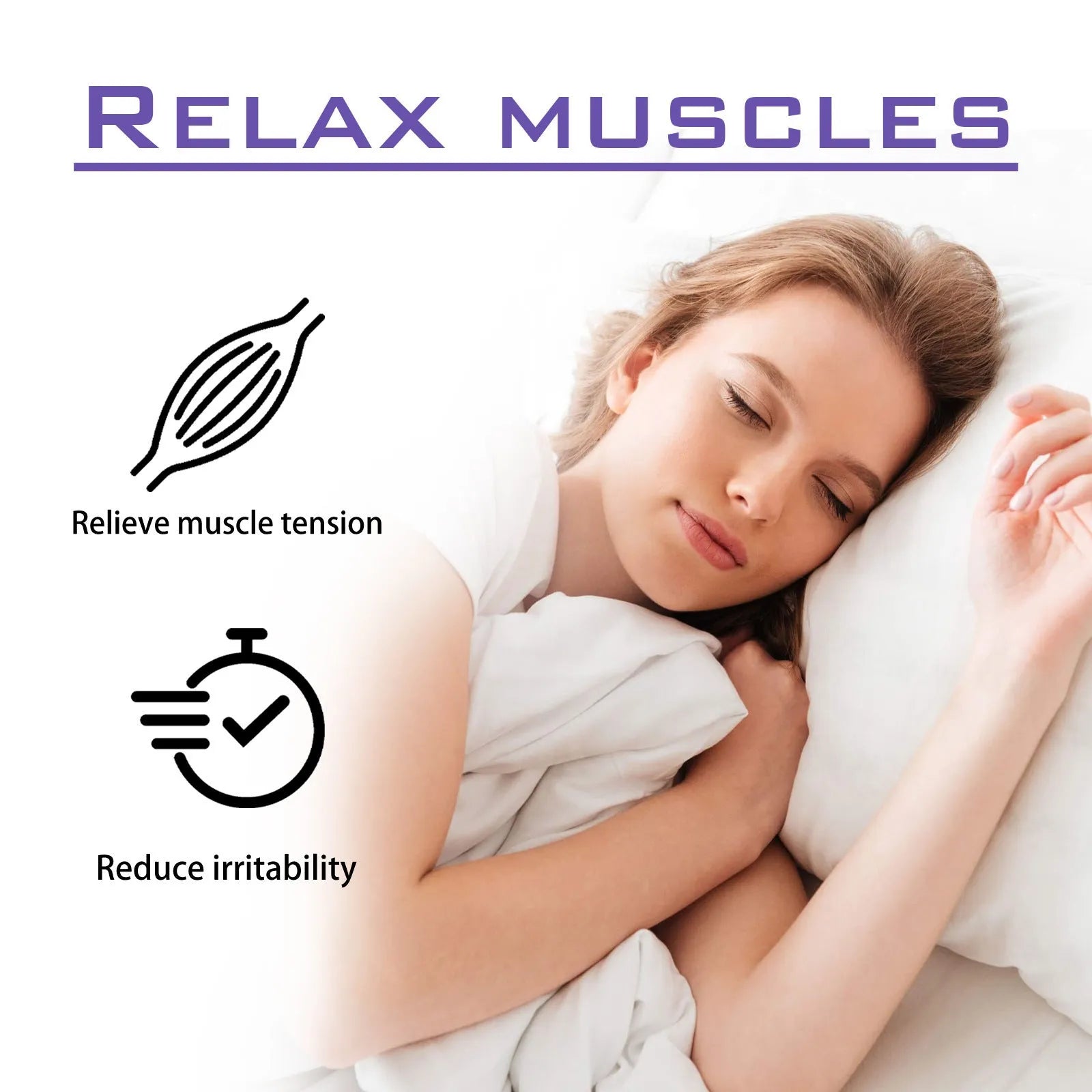 30ml lavender sleep spray bottle for body fatigue relief and bedtime relaxation