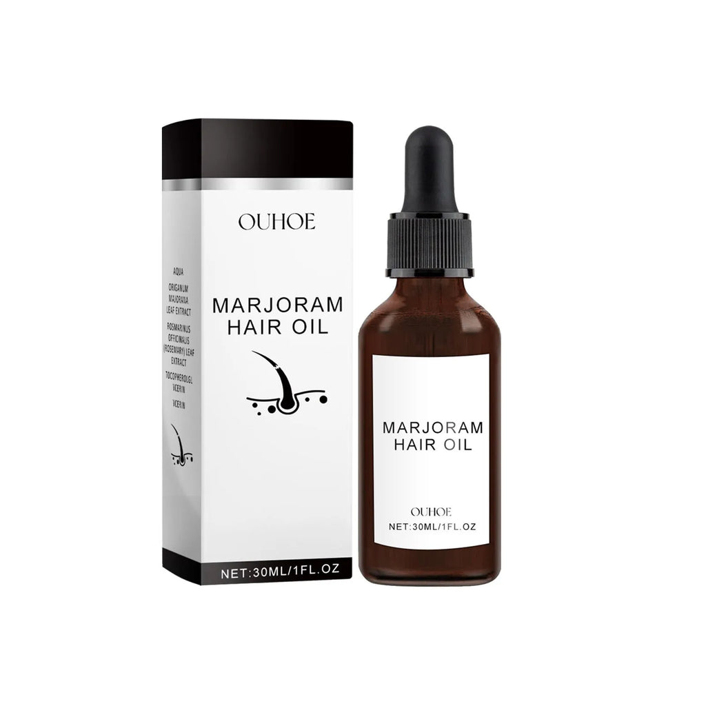 Marjoran Mi Hair Oil 30ml styling cream tube with marjoram and rosemary extracts