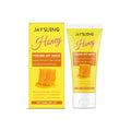 120ml peel-off facial mask with soluble collagen and honey in container