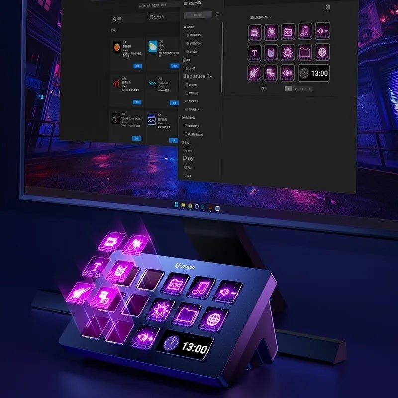 Wireless intelligent keyboard for vertical shooting position visualisation with A1 and A2 specification support