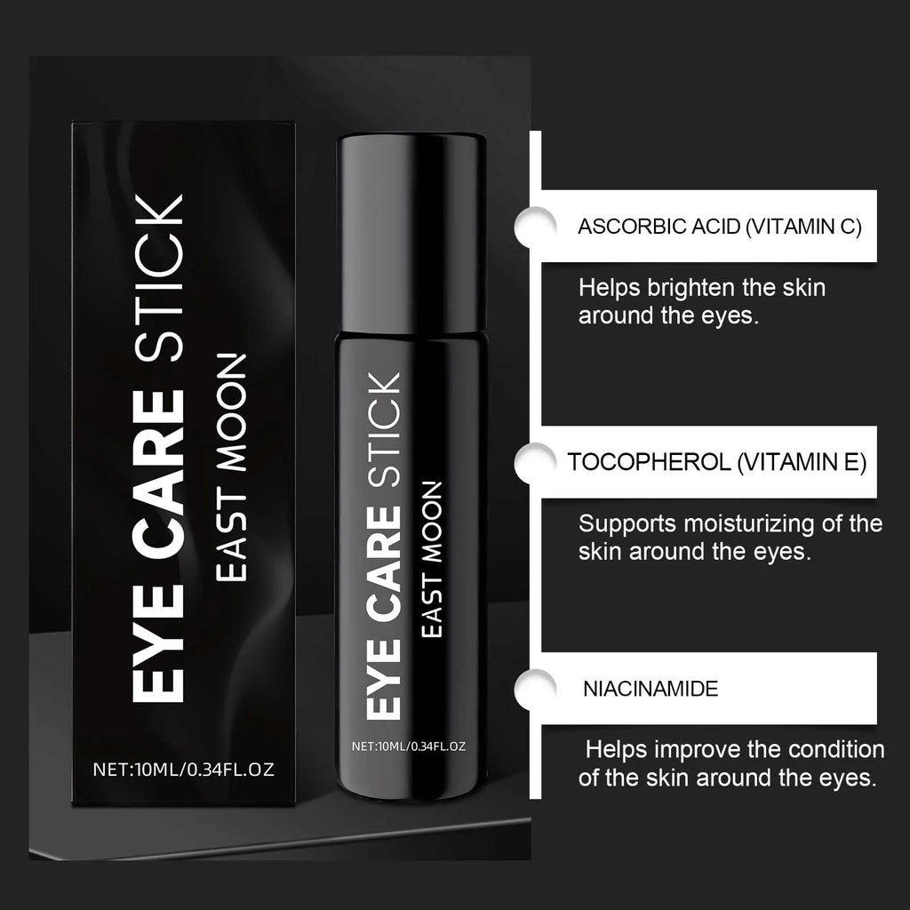 10ml skin moisturizing eye cream tube with vitamin C and E, product size 2x2x8.5cm
