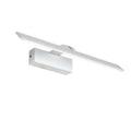 White LED bathroom mirror headlight with tri-colour dimming, shown in 580mm length above a mirror.