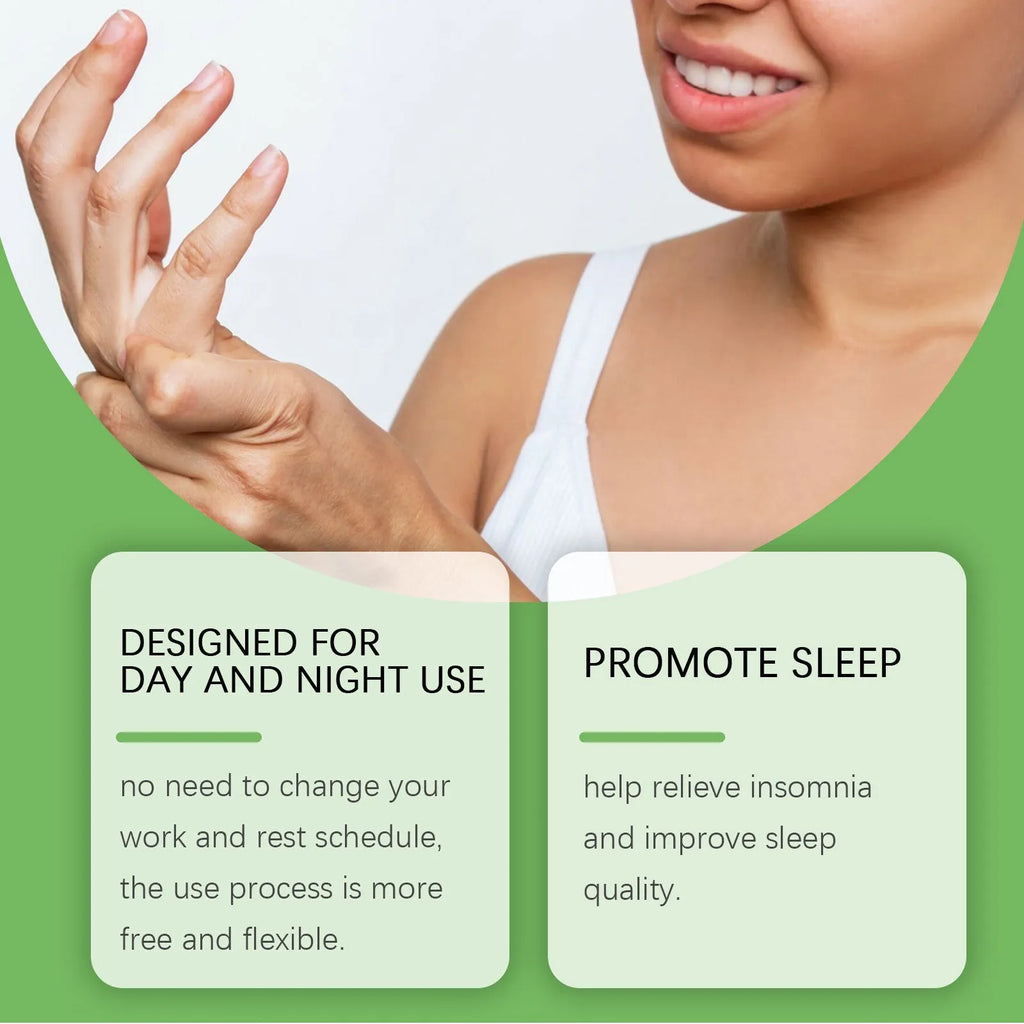 Pack of ten adhesive health patches with natural herbal ingredients including ginger and turmeric