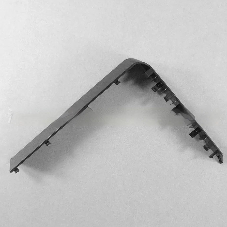 Black and white plastic hard drive cover for 3.5-inch PC chassis bays