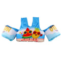 Children's inflatable arm swimming ring with cartoon designs for water safety