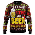 Men's loose fit long sleeve printed sweatshirt in air layer fabric, side view on model