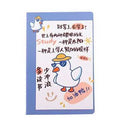 Cartoon A5 notebook with 30 sheets showing multiple design options