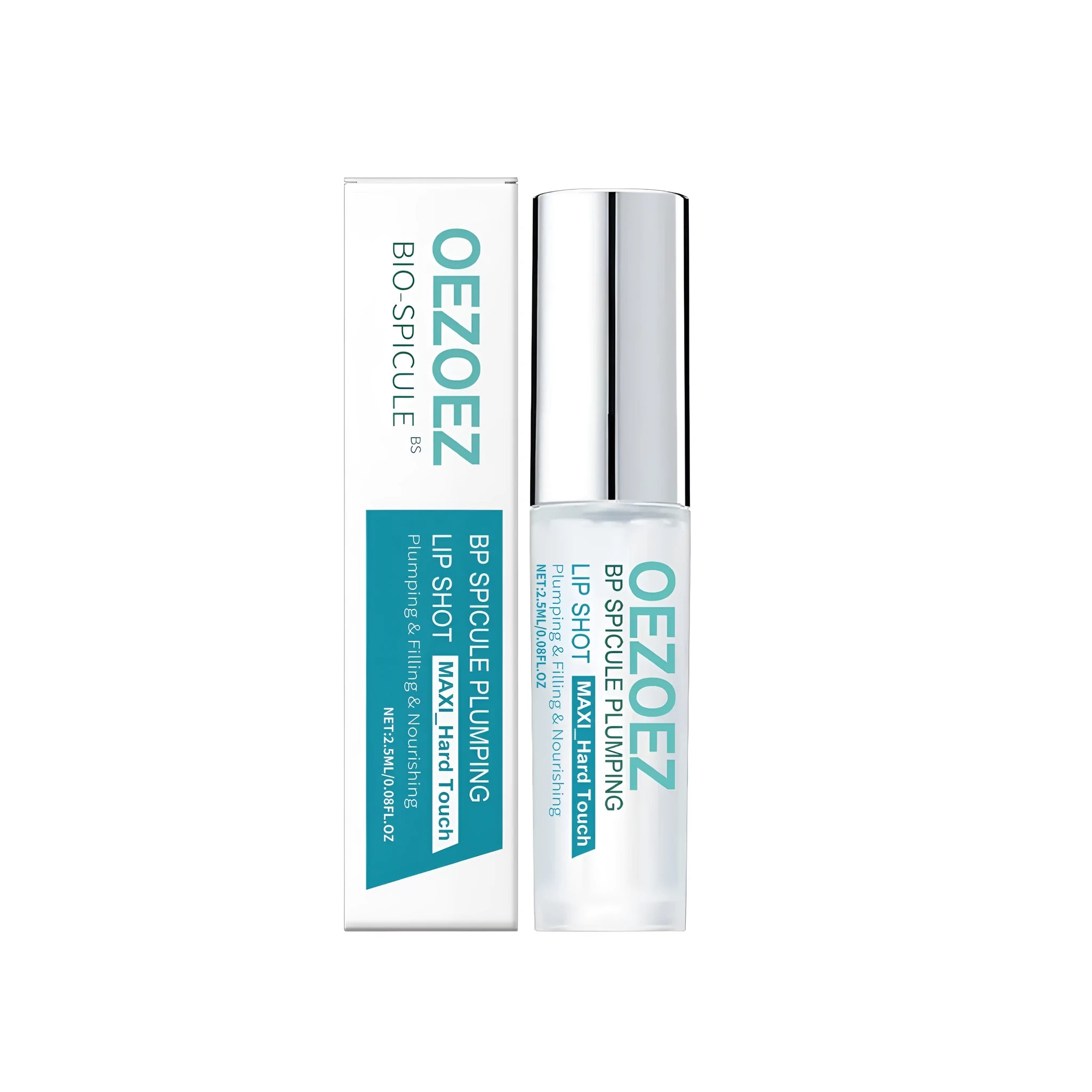 BP Spicule Plumping Lip Shot 2.5ml oil applicator for fuller lips with hyaluronic acid.
