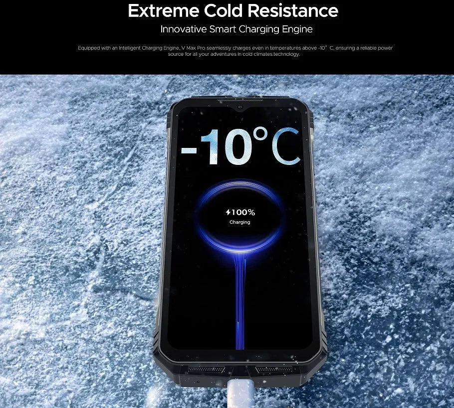 VMAX PRO Mobile Phone smartphone in black or grey with 5.5-inch touchscreen display