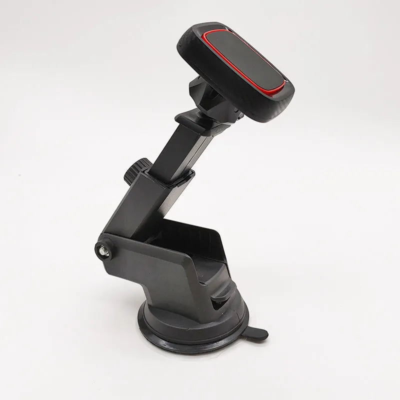 Universal car phone holder with air vent mount and long brush holder in hose black colour