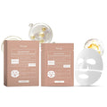 Collagen Glow Face Mask sheet, part of a single or four-piece pack for skincare.