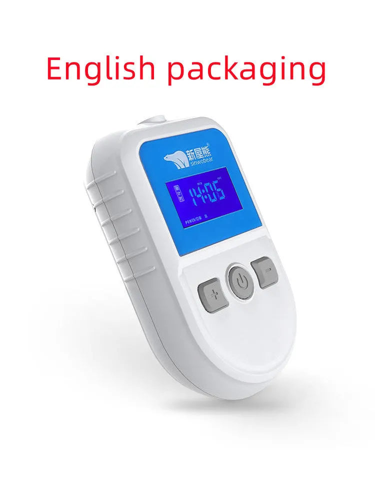 White HSM04 low frequency pulse therapy instrument for insomnia relief with USB connector