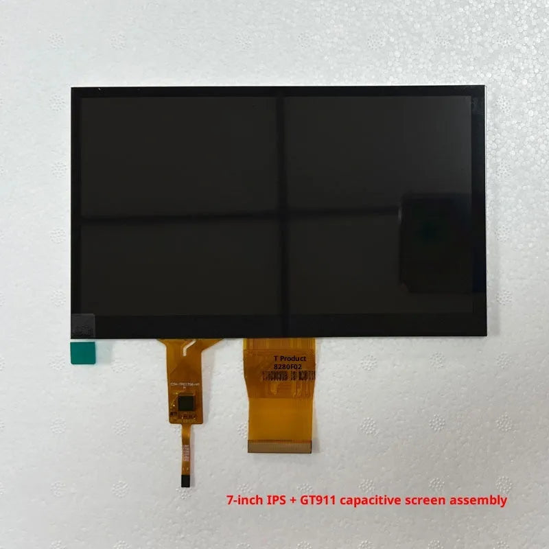 7-inch IPS LCD touch screen display module with 1024x600 resolution