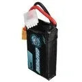 A 7.4V 1200mAh lithium battery for remote control model cars and boats.