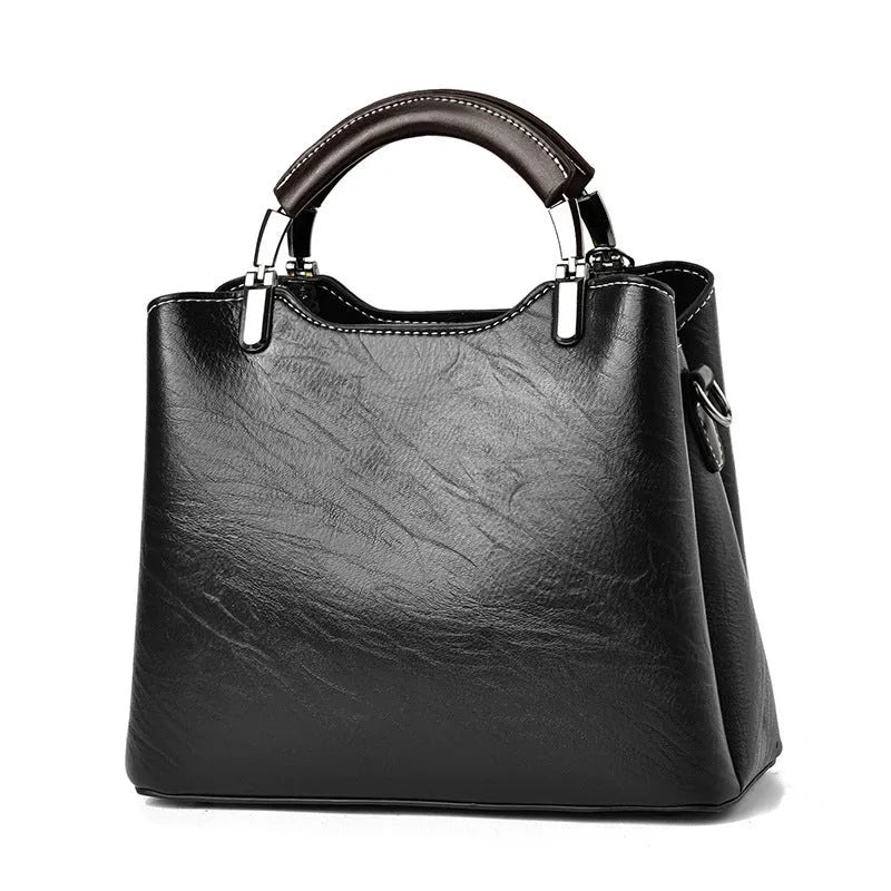Simple Retro small handbag for women, PU crossbody bag, horizontal square shape, available in six colours