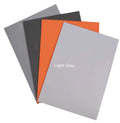 A4 laser engraving pad 210x297mm 2.3mm thick in dark gray and light gray colours