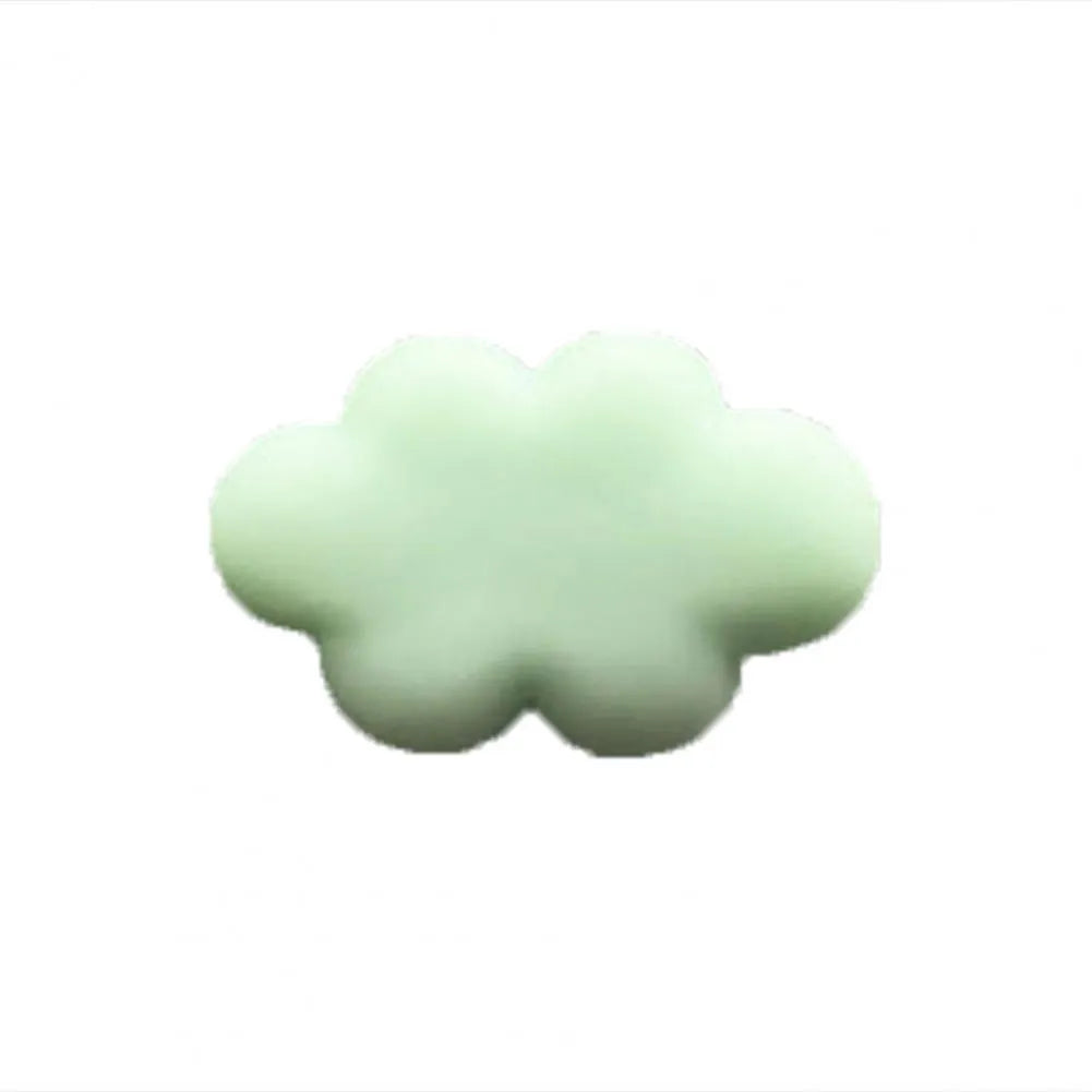 Resin Baiyun cartoon car fragrance clip for air vents in assorted colours.