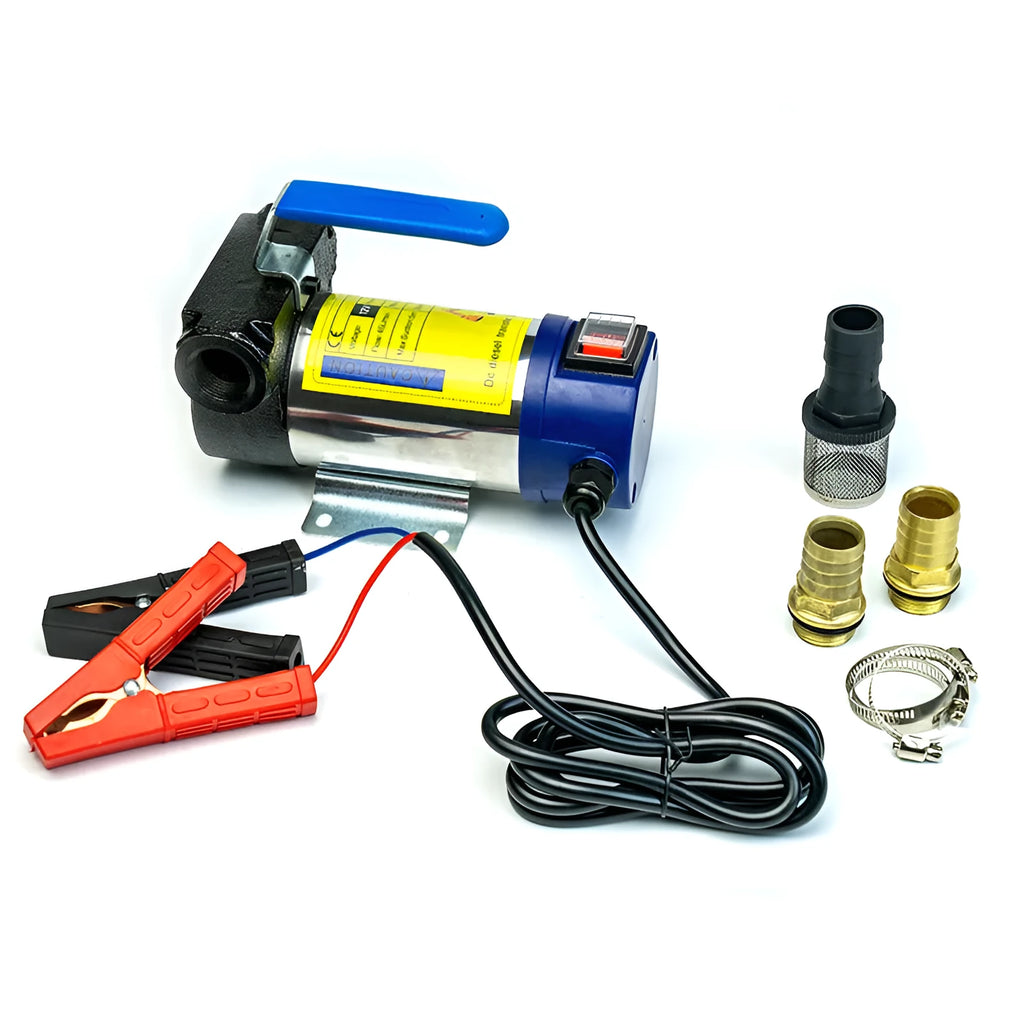 Electric oil pump portable DC high power with 45m³/h flow and 8m head