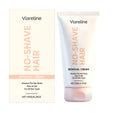 Mild depilatory cream 150g tube with shea butter and coconut oil for sensitive skin hair removal