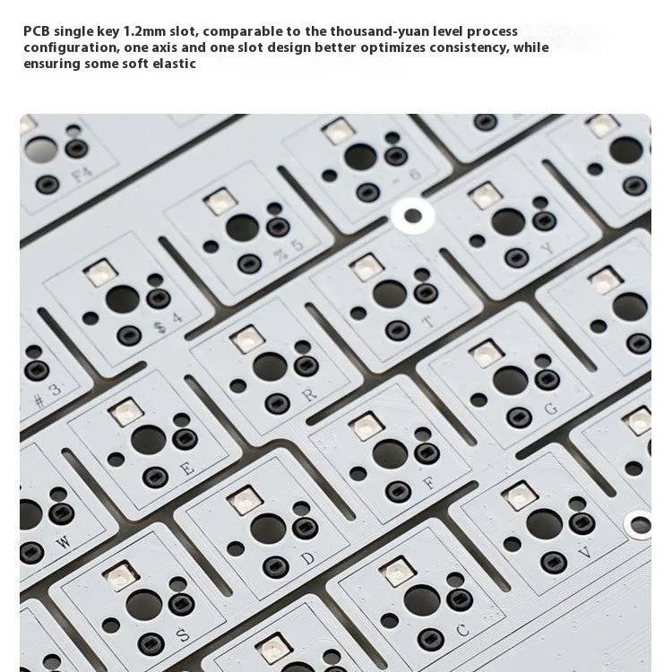 Wireless mechanical keyboard with RGB backlighting and hot-swappable switches in multiple colour options