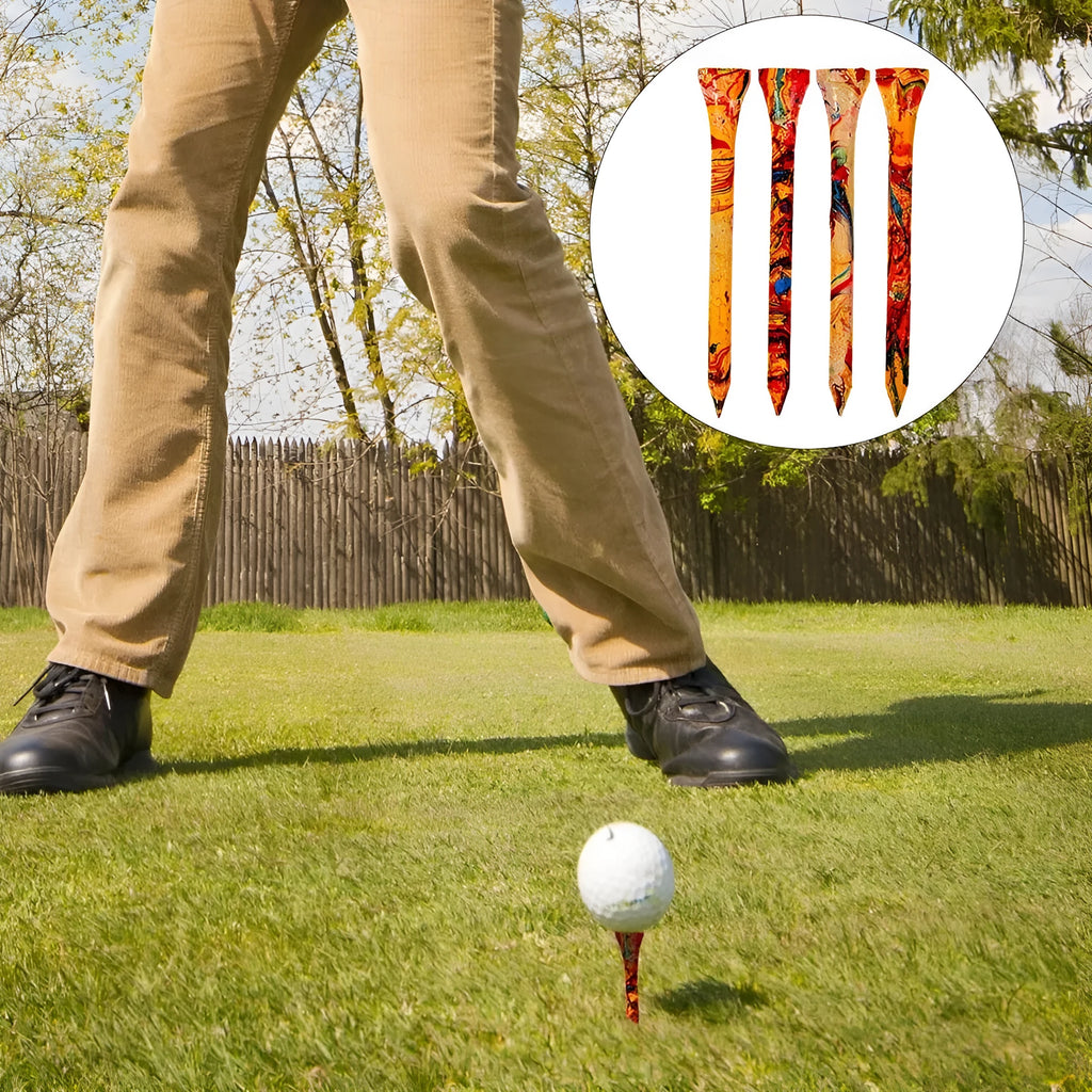Colourful 70mm golf ball holder set of 50 pieces for putting practice and training drills